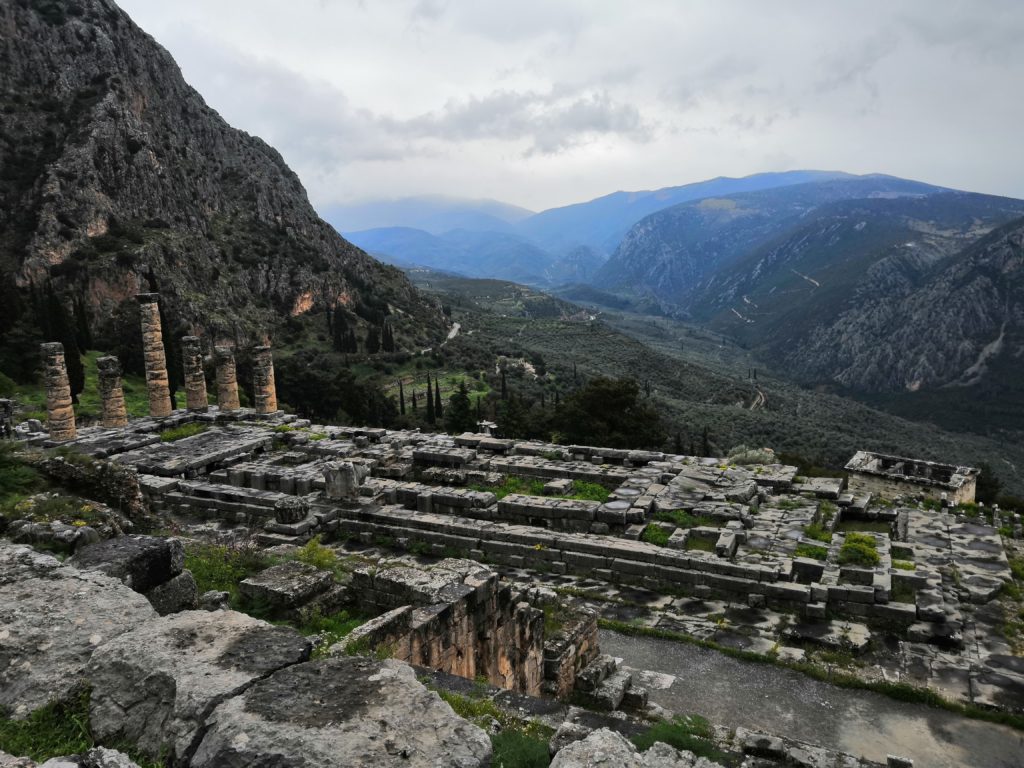 Temple Apollon Delphes