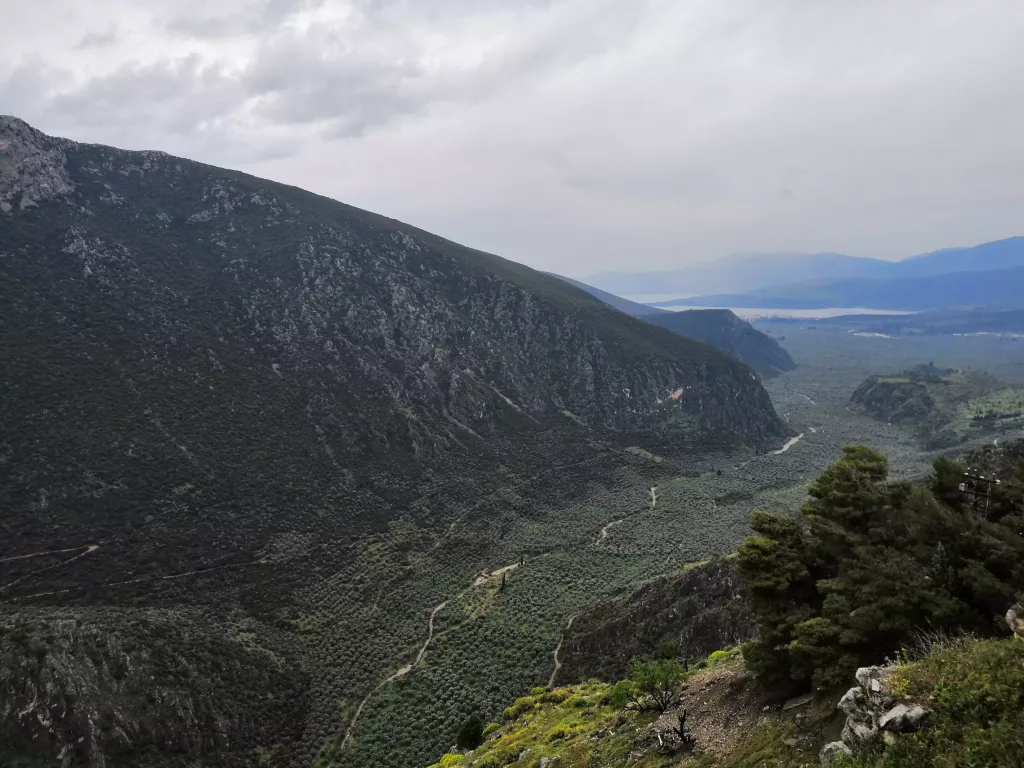 Vue Delphes