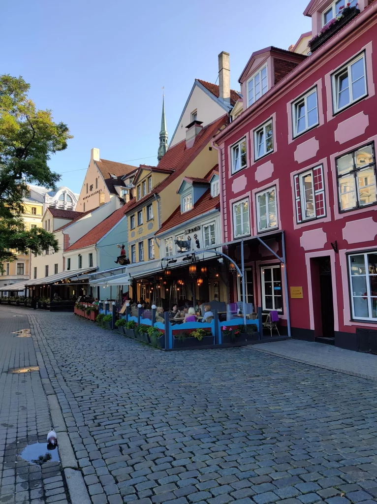 Maisons colorées Riga