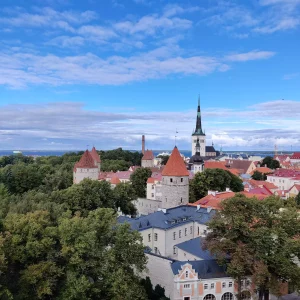 Ville haute Tallinn pays Baltes