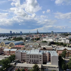 Vue depuis tour Riga