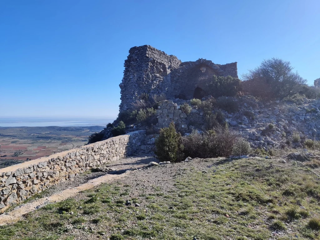 Ruine château d'Opoul